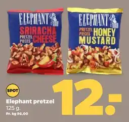 Netto Elephant pretzel, DKK 12 tilbud