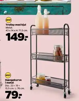 Netto Trolley med hjul, DKK 149 tilbud