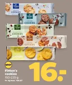 Netto Finton's cookies, DKK 16 tilbud