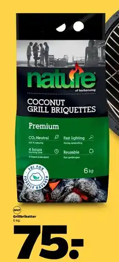 Netto Grillbriketter, DKK 75 tilbud