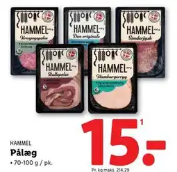 Lidl Pålæg, DKK 15 tilbud