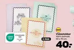 Netto Viskestykker, DKK 40 tilbud