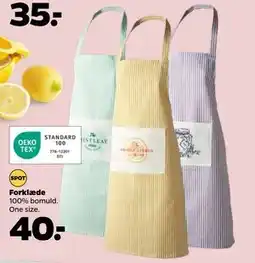 Netto Forklæde, DKK 40 tilbud