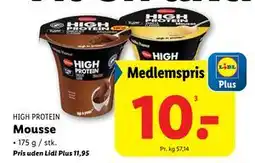 Lidl Mousse, DKK 11.95, App-pris tilbud