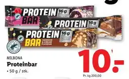 Lidl Proteinbar, DKK 10 tilbud