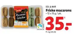 Lidl Friske macarons, DKK 35 tilbud
