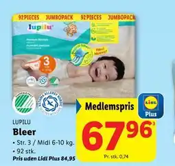 Lidl Bleer, DKK 84.95, App-pris tilbud