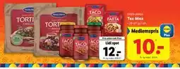 Lidl Tex Mex, DKK 12, App-pris tilbud