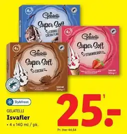 Lidl Isvafler, DKK 25 tilbud