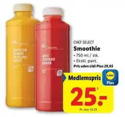 Lidl Smoothie, DKK 28.95, App-pris tilbud