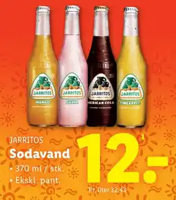 Lidl JARRITOS Sodavand tilbud
