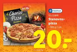Lidl SOL & MAR Stenovns- pizza tilbud