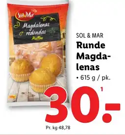 Lidl SOL & MAR Runde magda-lenas tilbud