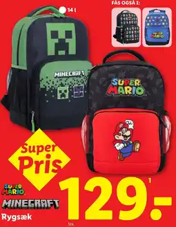 Lidl Rygsæk tilbud