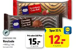 Lidl CONFISERIE FIRE Roulade tilbud