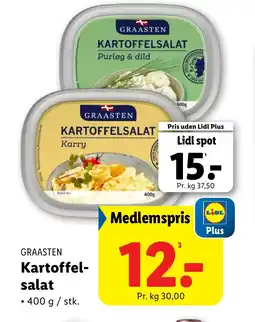 Lidl GRAASTEN Kartoffel- salat tilbud