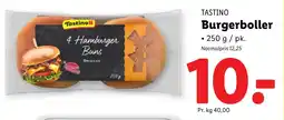 Lidl TASTINO Burgerboller tilbud