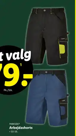 Lidl PARKSIDE® Arbejdsshorts tilbud