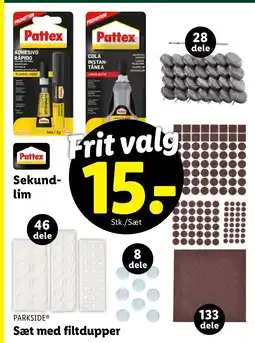 Lidl PARKSIDE® Sæt med filtdupper tilbud