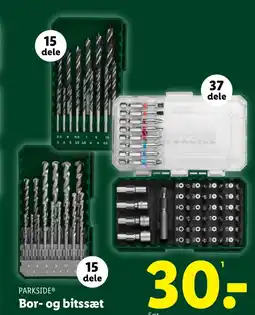 Lidl PARKSIDE® Bor- og bitssæt tilbud
