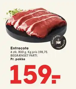 SPAR Entrecote, DKK 159 tilbud