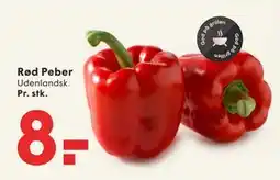 SPAR Rød Peber, DKK 8 tilbud
