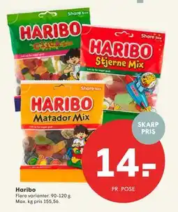 SPAR Haribo, DKK 14 tilbud