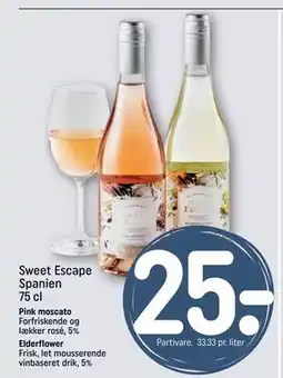 REMA 1000 Sweet Escape, DKK 25 tilbud