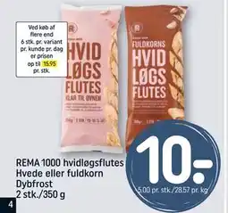 REMA 1000 REMA 1000 hvidløgsflutes, DKK 10 tilbud