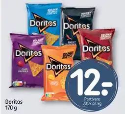 REMA 1000 Doritos 170 g, DKK 12 tilbud