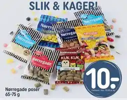 REMA 1000 Nørregade poser 65-75 g, DKK 10 tilbud