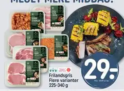 REMA 1000 Frilandsgris Flere varianter 225-340 g, DKK 29 tilbud