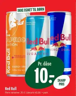 Min Købmand Red Bull, DKK 10 tilbud