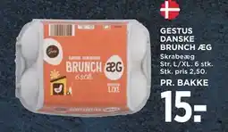 MENY GESTUS DANSKE BRUNCH ÆG, DKK 15 tilbud