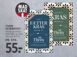 MENY THEM SKÆREOST, DKK 55 tilbud