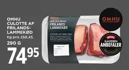 MENY OMHU CULOTTE AF FRILANDSLAMMEKØD, DKK 74.95 tilbud