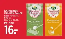 MENY KAROLINES KØKKEN SAUCE, DKK 16 tilbud