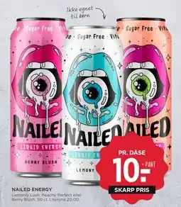 MENY NAILED ENERGY, DKK 10 tilbud