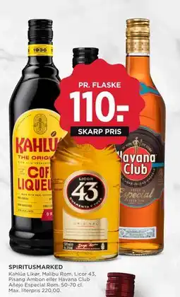 MENY SPIRITUSMARKED, DKK 110 tilbud