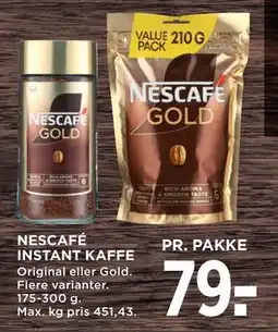 MENY NESCAFÉ INSTANT KAFFE, DKK 79 tilbud