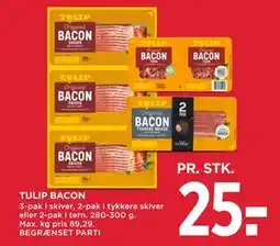 MENY TULIP BACON, DKK 25 tilbud