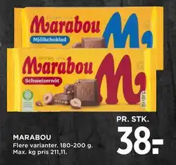 MENY MARABOU, DKK 38 tilbud