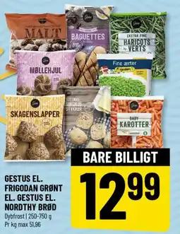 Løvbjerg GESTUS EL. FRIGODAN GRØNT EL. GESTUS EL. NORDTHY BRØD tilbud