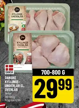 Løvbjerg DANSKE KYLLINGE- UNDERLAR EL. OVERLAR tilbud