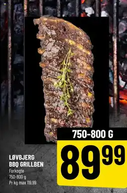 Løvbjerg LØVBJERG BBQ GRILLBEN tilbud