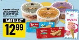 Løvbjerg NORDTHY SMÅKAGER, LOACKER VAFLER EL. ICE CREAM WAFERS tilbud