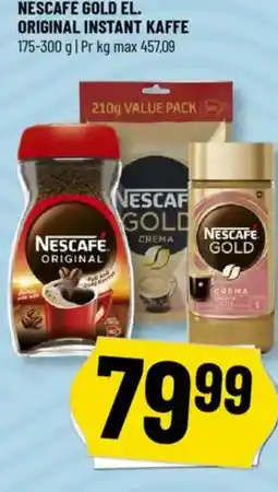Løvbjerg NESCAFÉ GOLD EL. ORIGINAL INSTANT KAFFE tilbud