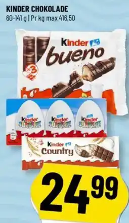 Løvbjerg KINDER CHOKOLAD tilbud