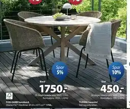 JYSK TUERNE havestol, DKK 450 tilbud