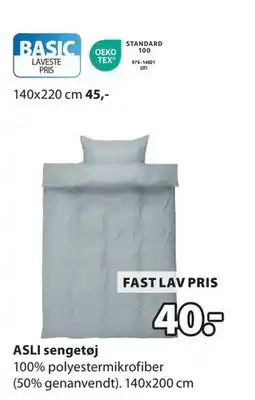 JYSK ASLI sengetøj tilbud